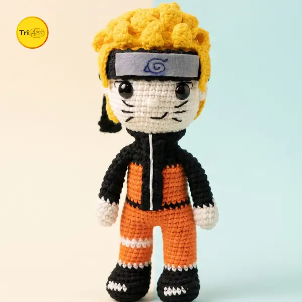 Receita de Amigurumi Naruto - PDF Ilustrado