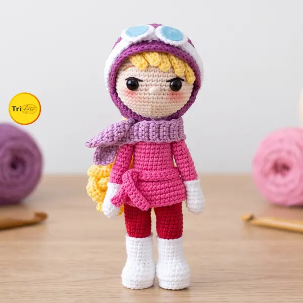 Receita de Amigurumi Penélope Charmosa - PDF Ilustrado