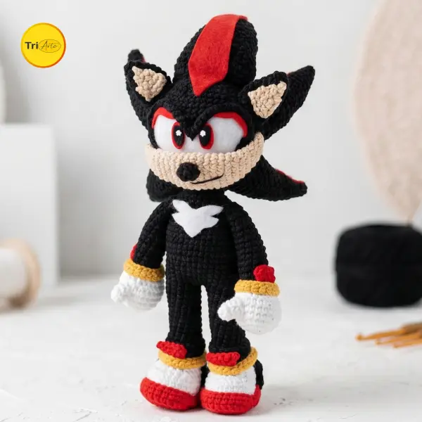 Receita de Amigurumi Shadow - PDF Ilustrado