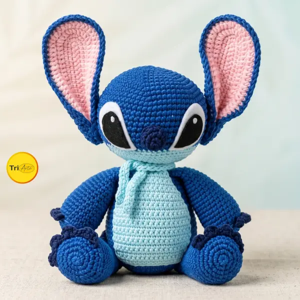 Receita de Amigurumi Stitch - PDF Ilustrado